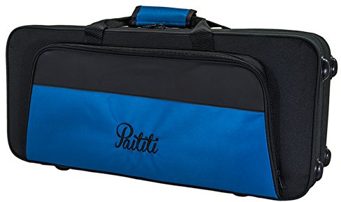 Paititi Lightweight Trumpet Case Strong with Backpack Straps Black/Blue (PTTRLW101)