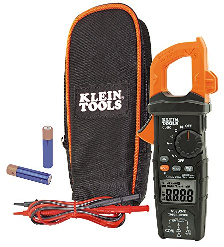 Klein Tools CL600 Digitale Stromzange mit Automatischer Bereichseinstellung