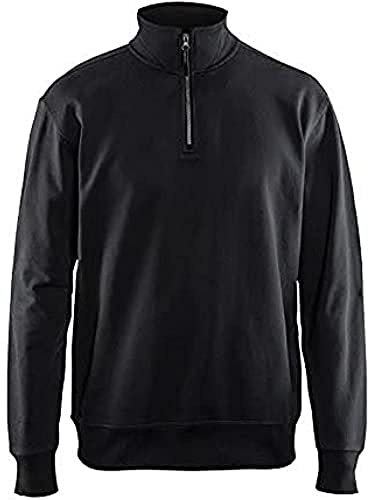 Blakläder 3369115810004XL storlek 4XL halvdragkedja tröja – vit XS Svart