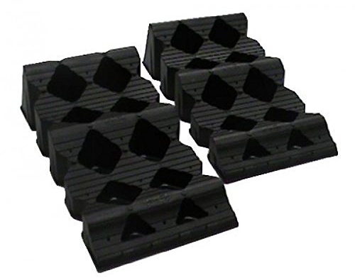 Milenco Auffahrkeil MGI Mini Level T1 2er-Set 44 x 21,5 x 11 cm, Schwarz