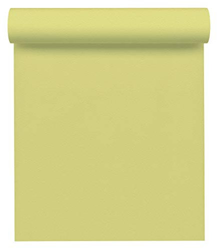 A.S. Création Vliestapete MeisterVlies 5 Tapete Uni 10,05 m x 0,53 m grün Made in Germany 309556 3095-56