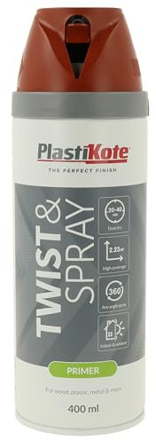 Plasti-kote 25002 400ml Primer - Red Oxide