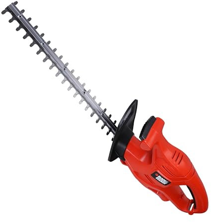 Black & Decker 420w 45cm Hedgetrimmer includes 16mm Blade Gap and T-handle design
