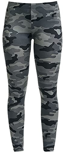 Urban Classics Damen Leggings, Dark Camo, S