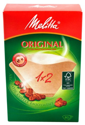 Melitta Sacs Marron 1 x 2 80