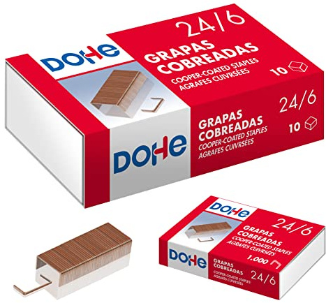 Unbekannt – Pack von 1000 Heftklammern Verkupfert Cobreada 79185