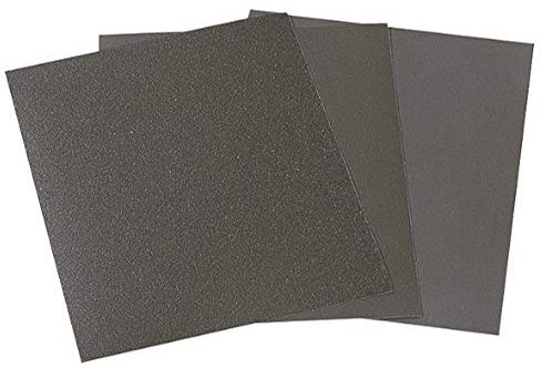 wolfcraft 2878000 - Pliego papel de lija seco/al agua, grano 1000, sueltos 230 x 280 mm