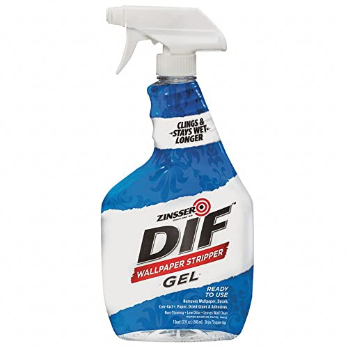 Zinsser 2466 DIF GEL Spray Ready To Use Wallpaper Stripper, 32-Ounce