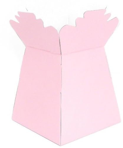 Boîte de transport pour bouquet de fleurs – Rose