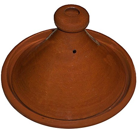 Moroccan Cooking Tagine Handmade Lead Free Safe Medium 10 inches Across Traditional