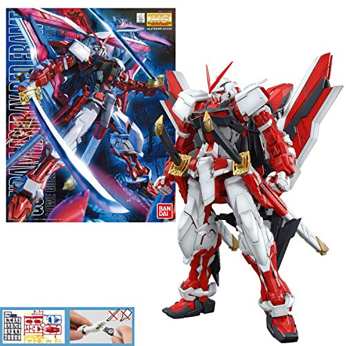 BANDAI Hobby - Gundam Seed Astray - Gundam Astray Red Frame Custom MG 1/100 Model Kit