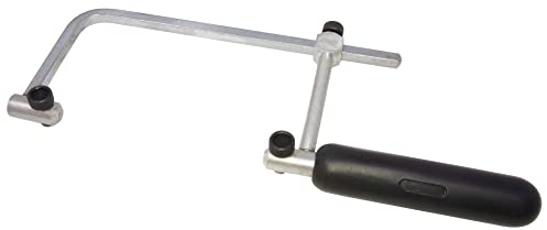 Swiss Type Adjustable Saw Frame with Rubber Grip Cutting Sawing Jewelry Making Tool