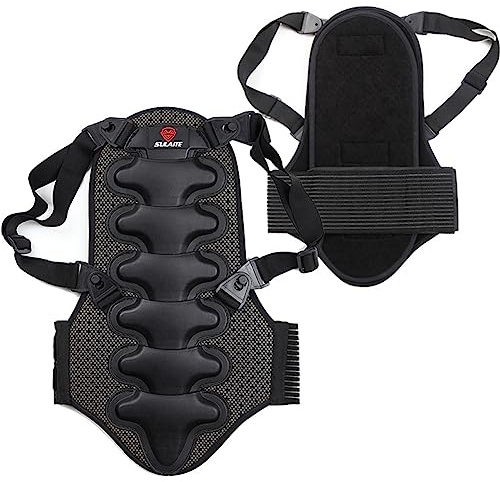 Xistuoz Paraschiena adulto per moto, sci, snowboard, S-XL