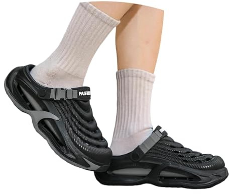 Générique Sabot De Jardin Homme Femme en Eva Respirant Chaussure À Plateforme D'Été Antidérapants Perforés Intérieur Confortable Mules Souple Extérieur Léger Plage Piscine Travail Clogs