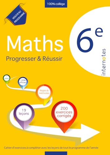 Maths 6e - Progresser & réussir