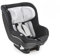 hauck Seggiolino Auto Reboard iPro Kids - Seggiolino Auto 0-18Kg, Dalla Nascita fino a 105 cm, ECE R129, Poggiatesta Regolabile, Base ISOFIX Disponibile Separatamente - Grigio, Nero