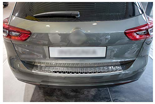 tuning-art L295 Edelstahl Ladekantenschutz passend für Opel Insignia B Sports Tourer 2017-2022, Farbe:Chrom