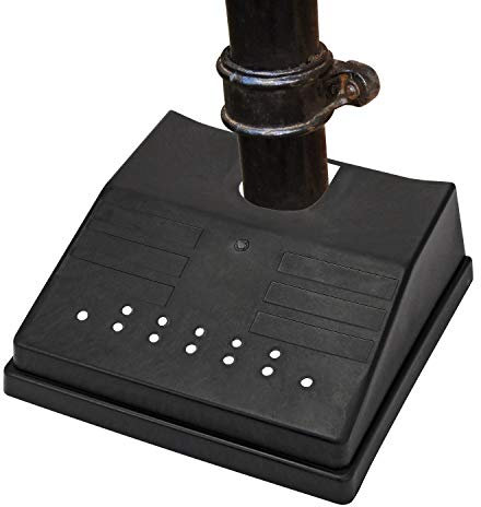 Parkland Outdoor Garden Drain Cover for Leaves Outside Black Plastic Gutter Grid Anti Leaf Blockage Guard Stopper for Garden Grates Easy Leaf Free Drainage