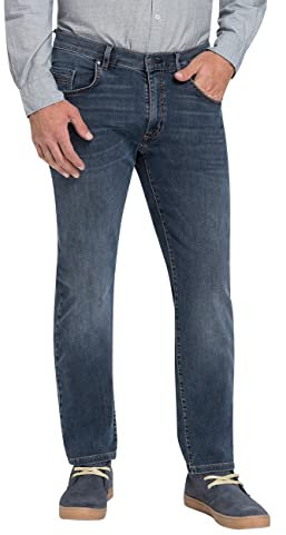 Pioneer Herren Rando Jeans, Blue/Black Used Buffies, 33W / 30L