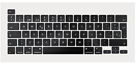 ICTION Tapas de teclado españolas SP de repuesto para MacBook Pro Retina de 13.3 pulgadas 16 pulgadas A2289 A2251 A2141 2019 2020 año