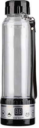 LOCADENCE 12V 24V Car Electric Travel Kettle, 280ml Transparent Car Water Kettle, Portable Multifunctional Water Boiler for Boiling Water, Making Tea, Coffee (Black)