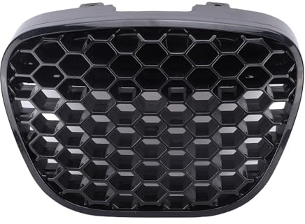 Asixxsix Calandre Avant, Plastique Avant de la Capuche Supérieure en de Pare-chocs en sans Brandage pour Siège Cordoba Type 6L 2002 2009, Ajustement Direct OEM 6L0853651D