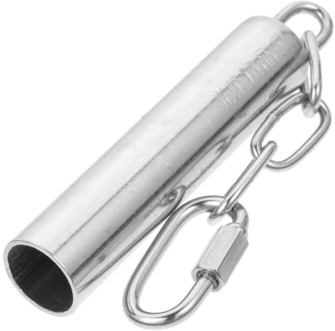 FRCOLOR Campanello Giocattolo per Pappagalli e Parrocchetti in Acciaio Inox Resistente All’usura, Campanellini per Uccelli Domestici Design a Campana, per Gabbie e Divertimento Quotidiano