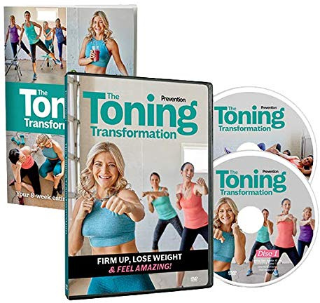 Prevention The Toning Transformation: Firm Up, Lose Weight and Feel Amazing - Easy to Follow Strength and Toning at-Home Workout Videos!