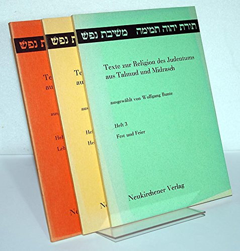 Texte zur religion des Judentums aus Talmud und Midrasch