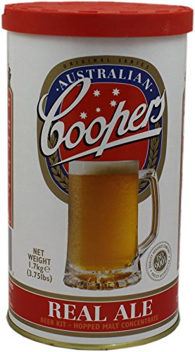 Coopers Real Ale Home Brew Beer Kit - Makes 40 Pints!