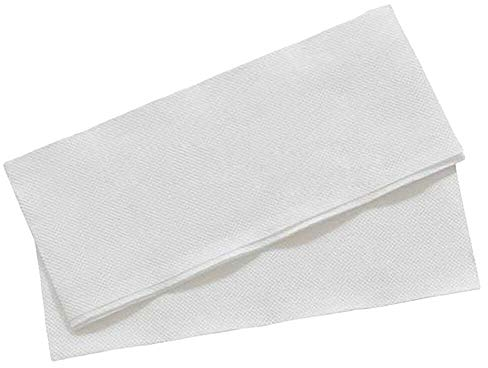4000 Stk. Papierhandtuch Falthandtuch 25x23cm, 2 lagig, hochweiß, geprägt / Hochwertige Qualität auf 100% reinem Zellstoff