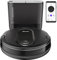Shark IQ Saugroboter, selbstentleerender Staubsauger-Roboter mit Anti Hair Wrap, Teppich und Hartboden, Roboterstaubsauger, 90 Min Laufzeit, manuelle und App-Steuerung, Schwarz, RV1000SEU