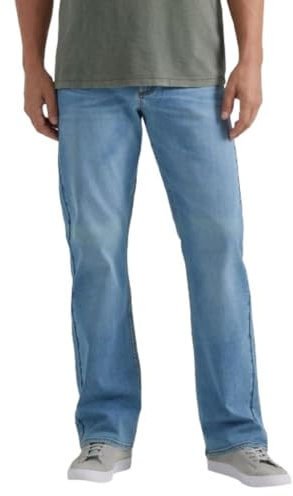 Wrangler Authentics Herren Bootcut lockerer Passform Jeans, Duncan, 36 W / 32 L