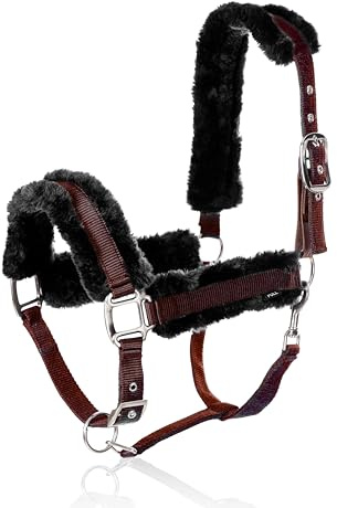 Equinavia Valkyrie Ultra Fleece Padded Leather Fuse Breakaway Horse Halter