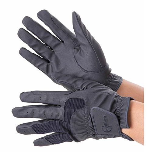 Covalliero Guantes de Montar Gloria, par,Tejido Mixto, Adultos, con Inserto elástico, fijación en la muñeca, el más Vendido