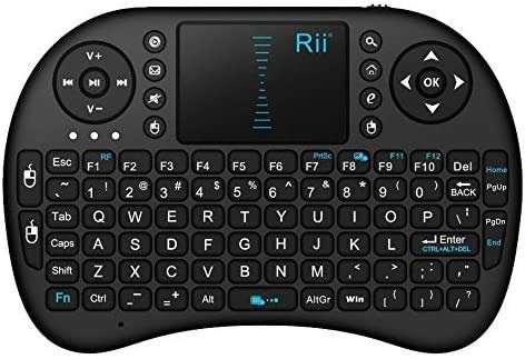 Rii I8 Mini 2.4Ghz Wireless Touchpad Keyboard With Mouse For Pc, Pad, Xbox 360, Ps3, Google Android TV Box, HTPC, IPTV (10038-2PM)