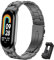 BDIG Correa Compatible para Xiaomi Mi Band 10/Mi Band 9/Xiaomi Mi Band 8, Pulsera de Repuesto de Acero Inoxidable Hebilla Ajustable Correa para Mi Smart Band 10/9/8 Negro (Reloj No Incluido)