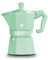 Cafetière Italienne 6 Tasses Vert Pastel - 0009058