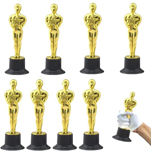 Eterspr 8 Pezzi, Trofei d'oro, Stampo per Figurine, per Cerimonia di Premiazione, Premi per Feste, Feste Sportive