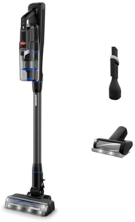 Bissell PowerClean FurGuard, Aspiradora Sin Cable, Motor 280W, Aspiradora Escoba, Rodillo Autolimpieza, Luces FurFinder, Autosoportado, Filtro HEPA, 2500 mAh Batería Extraíble, 50 min, 4091N