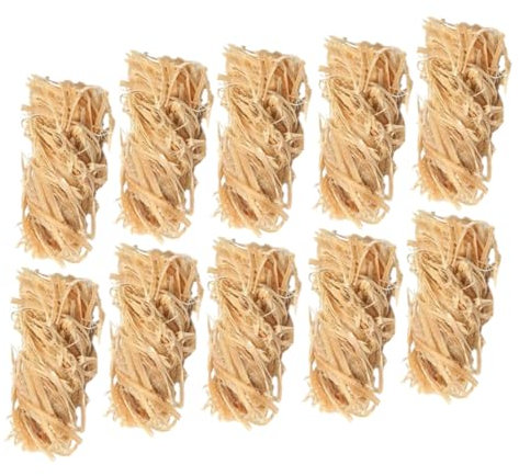 NULYLU Allume-feu Naturel pour Barbecue Camping Feu À Cire De Bois Facile À Utiliser