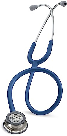 Stetoscopio 3M Littmann Classic III con Incisione Gratuita + Penlight (Blu navy)