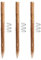 3-teiliges Haselnuss Pfosten Set für einen 5 Meter langen Gartenzaun 150 cm