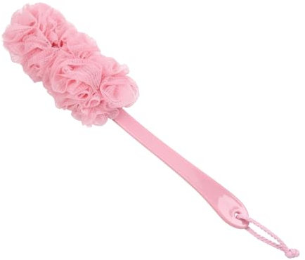Épurateur de Dos pour Douche, Brosse de Bain à Long Manche pour Douche, éponge de Bain Loofah avec Manche Long pour Salle de Bain