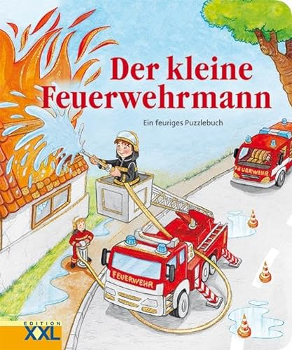 Der kleine Feuerwehrmann: Ein feuriges Puzzlebuch