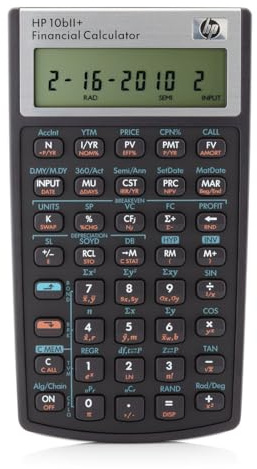 HP 10bII+ Finanzrechner