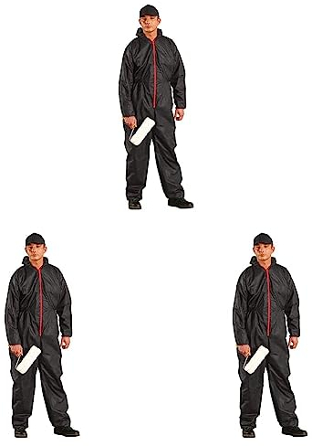 Reis KOM Maleranzug | Ganzkörperanzug | Overall | Schutzanzug | Lackieranzug | Schwarz | XXL Größe