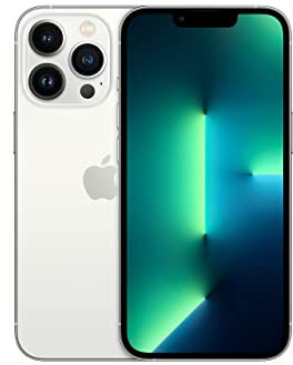 Apple iPhone 13 Pro, 128GB, Silver - (Renewed)