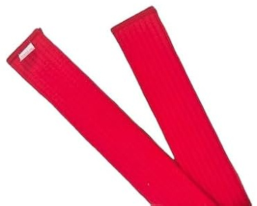 Pandiui23 Professionell Taekwondo Karate Judo dubbel wrap kampsport rand bälte sportbälte (1, röd, 2,6 m)