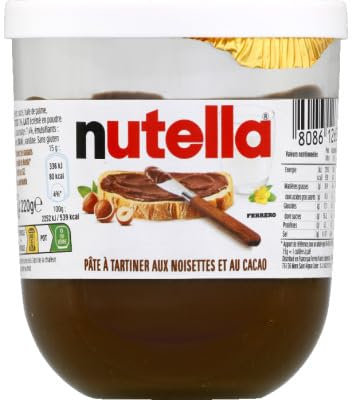 Nutella Nutella pate a tartiner aux noisettes et au cacao - Le pot de 220g
